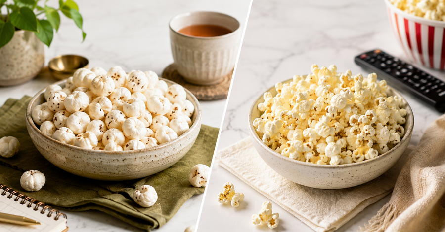 Makhana vs Popcorn: Which Snack Fits Your Everyday Routine?