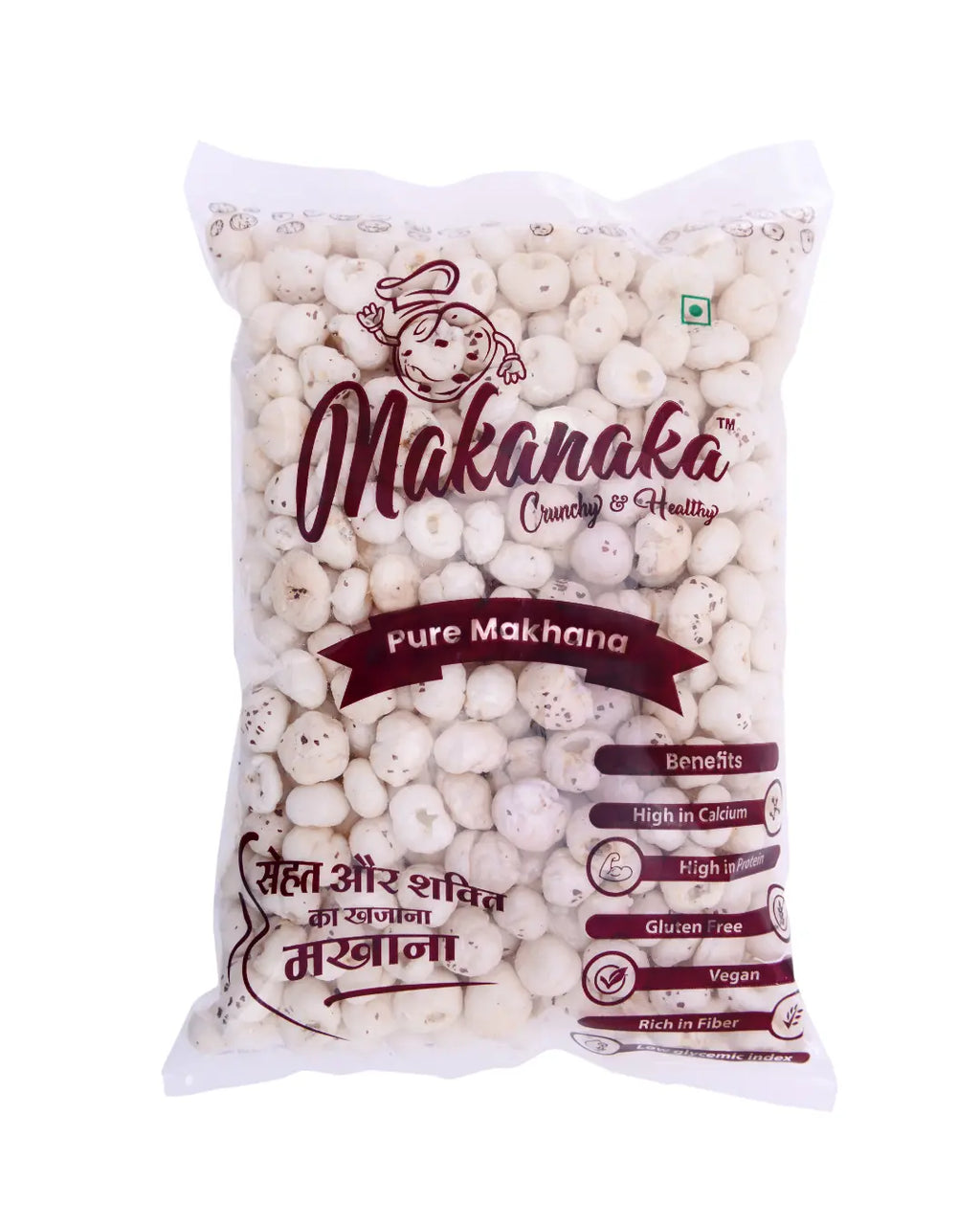Makanaka - Pure Makhana Rem Organics - Premium Makhana (Fox Nuts) Online | 100% Natural Healthy Snacks